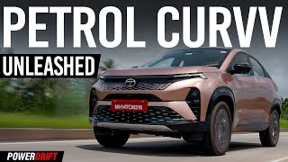 Is the Tata Curvv Petrol Indias Most Stylish Compact SUV  PowerDrift First Drive [upl. by Ancilin]