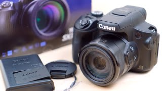 Canon PowerShot SX70 HS Unboxing Hands On amp Initial Review Plus Sample Video amp Pictures [upl. by Anierdna]