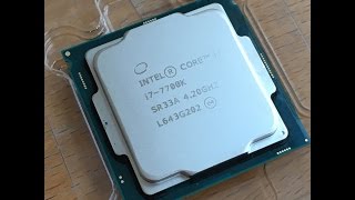 Kaby Lake 7700k delid  Delidding and applying liquid metal instead Intel TIM [upl. by Elwyn779]