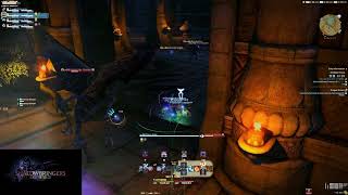 Amdapor Keep Black Mage  FFXIV Shadowbringers Gameplay 53 [upl. by Ahseki]