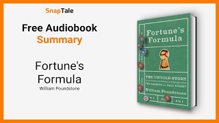 Fortunes Formula by William Poundstone 7 Minute Summary [upl. by Durand]