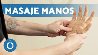 Masaje RELAJANTE de MANOS 🙌 Paso a paso [upl. by Ilse]