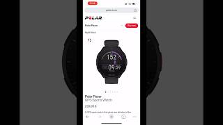 Smartwatch app Polar flow polarpro download [upl. by Afrika585]