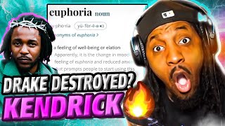 THE BOOGEYMAN CAME OUT TO PLAY  Kendrick Lamar  Euphoria Drake diss REACTION [upl. by Dante512]