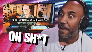 Roger Linn Tries the NEW MPC Reaction [upl. by Emmey]