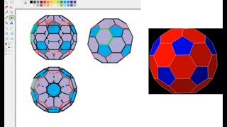 Icosaedro truncado con AutoCAD [upl. by Gigi]