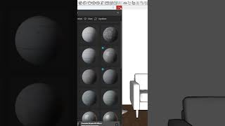 Render enmesh patterns on VRay GPU in SketchUp [upl. by Lacim]