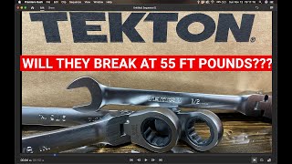 ALL NEW TEKTON 12Point FLEX HEAD Ratcheting Wrenches Should you buy [upl. by Htenek]