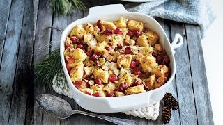 Festive Fruit amp Hazelnut Stuffing  2017 Milk Calendar [upl. by Drucy145]