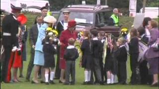 The Queens Golden Jubilee visit to Marlow in 2002 [upl. by Haliehs]