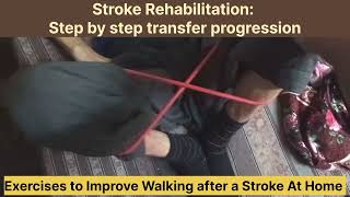 Stroke rehabilitation exercises for bed ridden patient at home [upl. by Nytsirc]