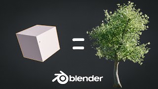 How to Create a Low Poly Tree in 1 Minute [upl. by Otrebla]