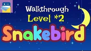 Snakebird Level 2 Star 2 Walkthrough amp iOS iPhone 6S Gameplay by Noumenon Games [upl. by Hashimoto]