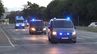 Wilde Szenen in Hellersdorf 2 Schwerverletzte nach Schießerei  Einsatzfahrten von SEK RD und co [upl. by Neirrad]