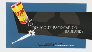 TF2 How to do scout backcap on badlands [upl. by Ahsilek219]