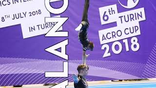 Turin Acro Cup 2019 [upl. by Ecnerrot]