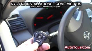 Toyota Camry 2010 Remote Start Avital Idatalink AutoToys com [upl. by Ardni234]