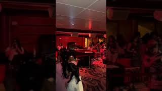 Cordelia Cruise’s Entertainment Music And Lightstravelvlog cordeliacruises india enjoy fun [upl. by Fiel386]