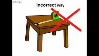 Science  Measurement  How to measure length correctly  English [upl. by Ecar226]