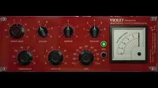 Compressors on Drums  Acustica Audio Violet [upl. by Hairim788]