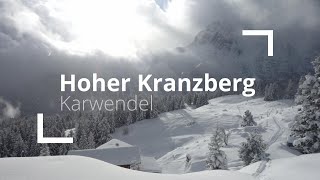 Hoher Kranzberg Mittenwald Wintertour amp Rodeln [upl. by Rae]