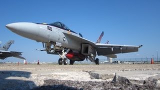 FA18 Super Hornet Take Off [upl. by Ahsotal]