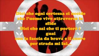 Baby K feat Tiziano Ferro  Killer Lyrics [upl. by Harac]