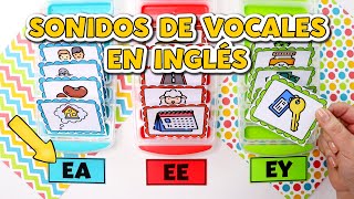 Lección 7 Los Sonidos de las Vocales en Inglés La Vocal Larga E  ea ee ey [upl. by Voleta]