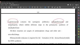 L87 antineoplastic drugs and anti microbial drugs [upl. by Eeladnerb]