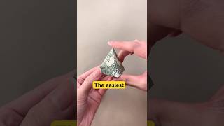 How to money pyramid easy diy moneyorigami [upl. by Anawaj442]