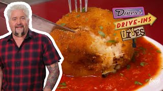 Guy Hits Up an OldSchool Italian Market in Baltimore  Diners DriveIns and Dives  Food Network [upl. by Redlac]