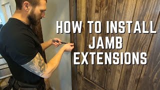 How to install jamb extensions [upl. by Kirwin517]