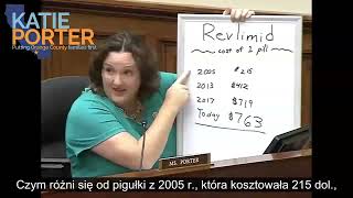 Katie Porter grilluje Marka Allesa z Celgene napisy PL 720p 30fps H264 192kbit AAC [upl. by Hayidah]