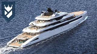 113 meter long Super Yacht quotGanimedequot [upl. by Naomi319]