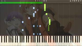 Synthesia AKINO and Bless4  Kimi no Shinwa Aquarion Dainishou Opening Piano Aquarion EVOL [upl. by Jourdan763]