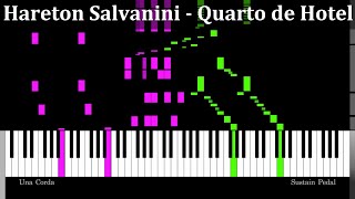 Hareton Salvanini  Quarto de Hotel  Piano Tutorial【Synthesiastyle】 [upl. by Arrak]