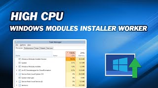 How to Fix Windows Modules Installer Worker High CPU [upl. by Dnalyag]