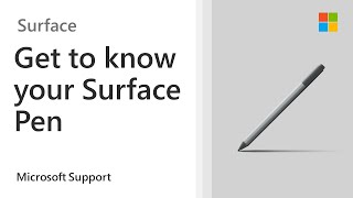 How to use the Surface Pen  Microsoft [upl. by Tavie398]