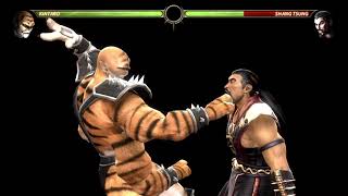 KINTARO XRAY COMBO — MORTAL KOMBAT KOMPLETE EDITION combo xray kintaro mortalkombat mk9 [upl. by Ellienad]