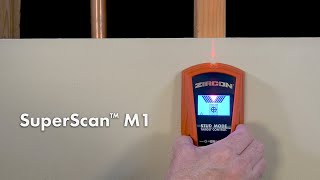 How to Find Studs with the Zircon SuperScan M1 Advanced Stud Finder [upl. by Lavine]