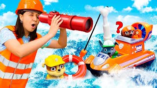 Mettiamo in ordine la base dei Paw Patrol italiano Video per bambini Giocattoli per bambini [upl. by Letnom]