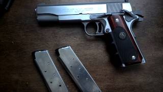 Viewer Request video 13 AMT Silverballer Hitman Agent 47 45ACP real [upl. by Onitsuaf]