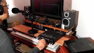 Roland UA100 Yamaha FB01 Alva Nanoface Audiotechnica M4000s Supertecladoscom [upl. by Hsivat296]