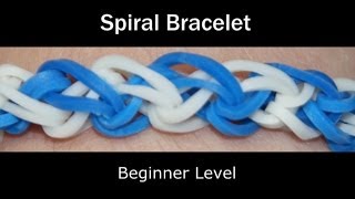 Rainbow Loom® Spiral Bracelet [upl. by Eupheemia290]