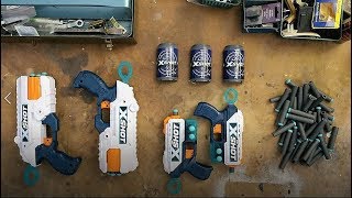 XShot Kickback and Reflex 6 Pack  Not NERF Blasters  High Value and Performance Pack from ZURU [upl. by Leihcim]