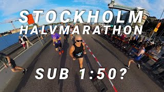 Stockholm Halvmarathon 2023  Sub 150 [upl. by Croteau]