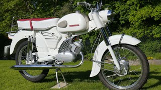 Restauration einer Zündapp KS50 Super „Modell Baujahr 64“ [upl. by Kirbee394]