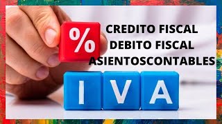 Asientos Contables con IVA 💲 DEBITO Y CREDITO FISCAL 👉 Calculo de la Posicion Mensual [upl. by Ailla384]