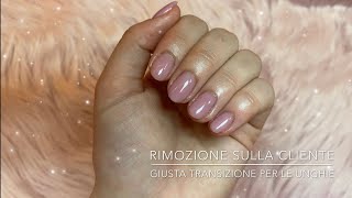 TUTORIAL Rimozione Gel su Cliente  Uso della fresaRiposo delle Unghie Naturali – Crispynails ♡ [upl. by Didi]