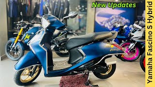 2024 Yamaha Fascino S Smart Hybrid Full Detailed Review ❤️ Price amp Features 🔥 Better Than Ntorq [upl. by Oravla199]